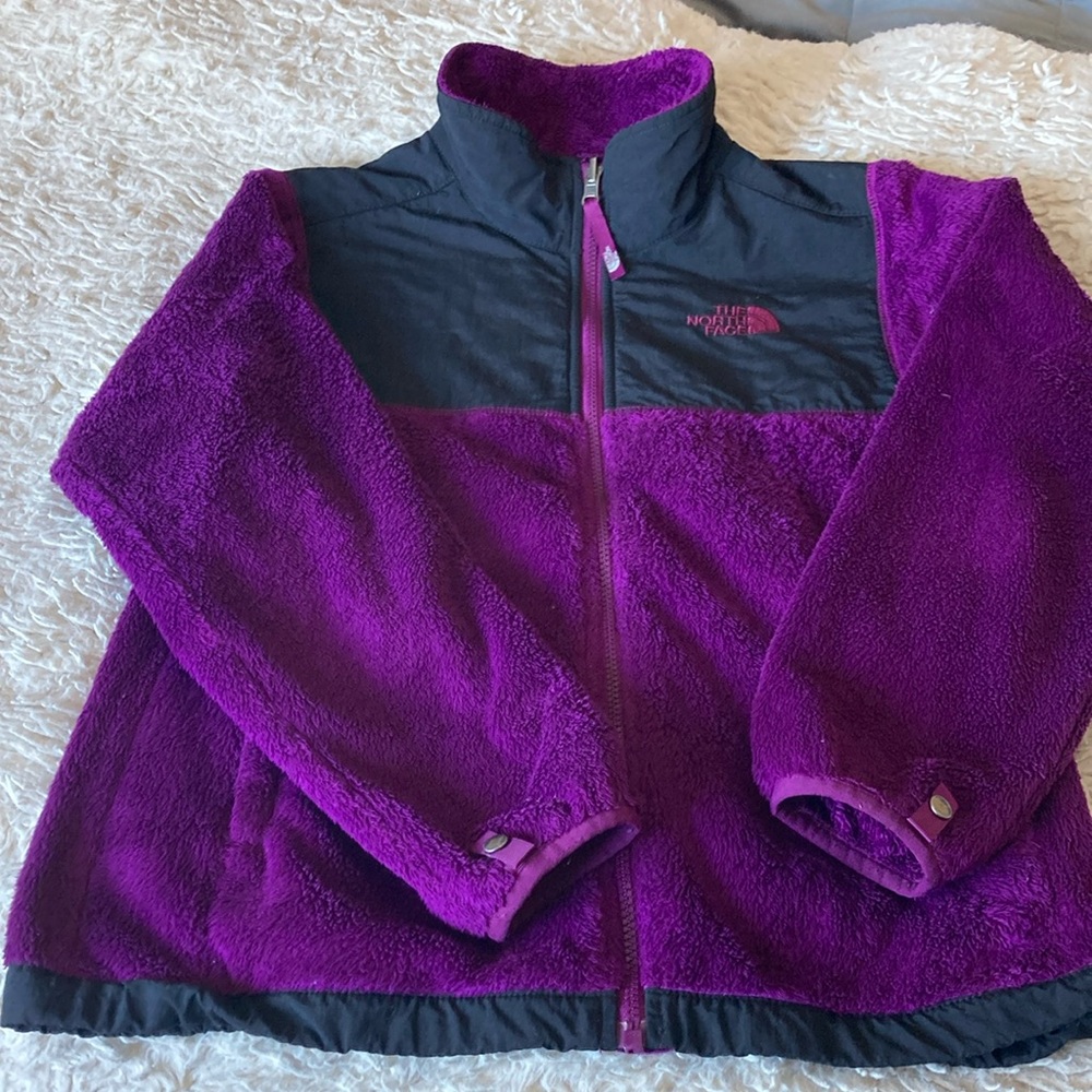 The North Face zip front fleece 14-16
